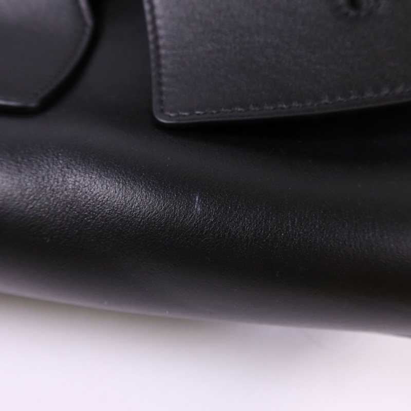 BALENCIAGA 牛皮皮革Bel Air金扣肩背袋-16