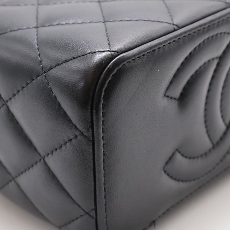 CHANEL 金球長盒子 - 黑金-4