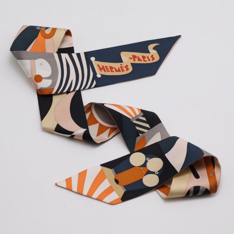 HERMES Parade en Fanfare盛大遊行Twilly - 白馬-4