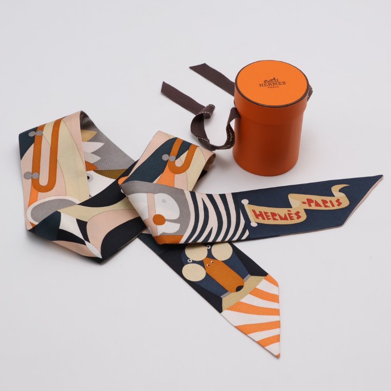 HERMES Parade en Fanfare盛大遊行Twilly - 白馬-7