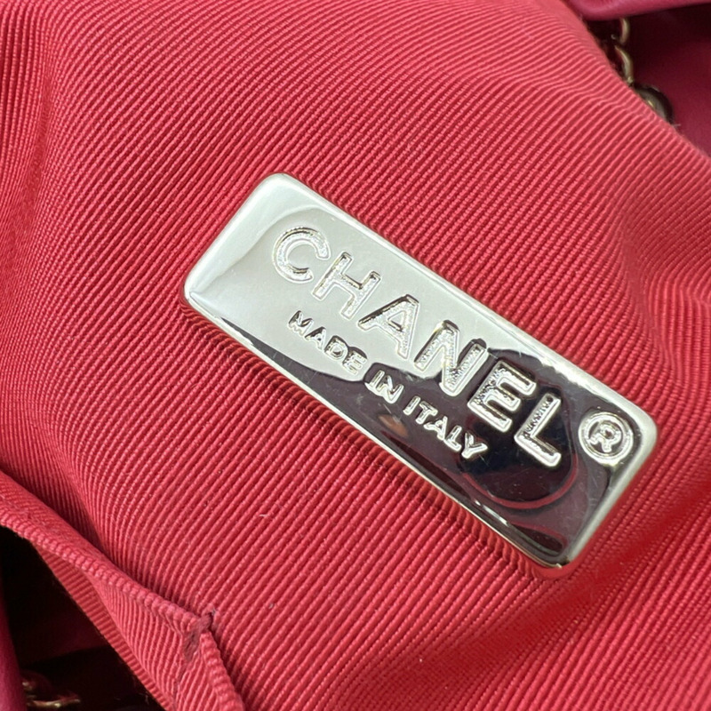 香奈兒粉紅羊皮絎縫雙肩包 A94417,男女皆宜-11