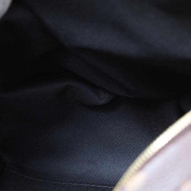 LOUIS VUITTON PalmSprings小書包Mini17新款拉鏈外露老花PVC晶片肩背包-2