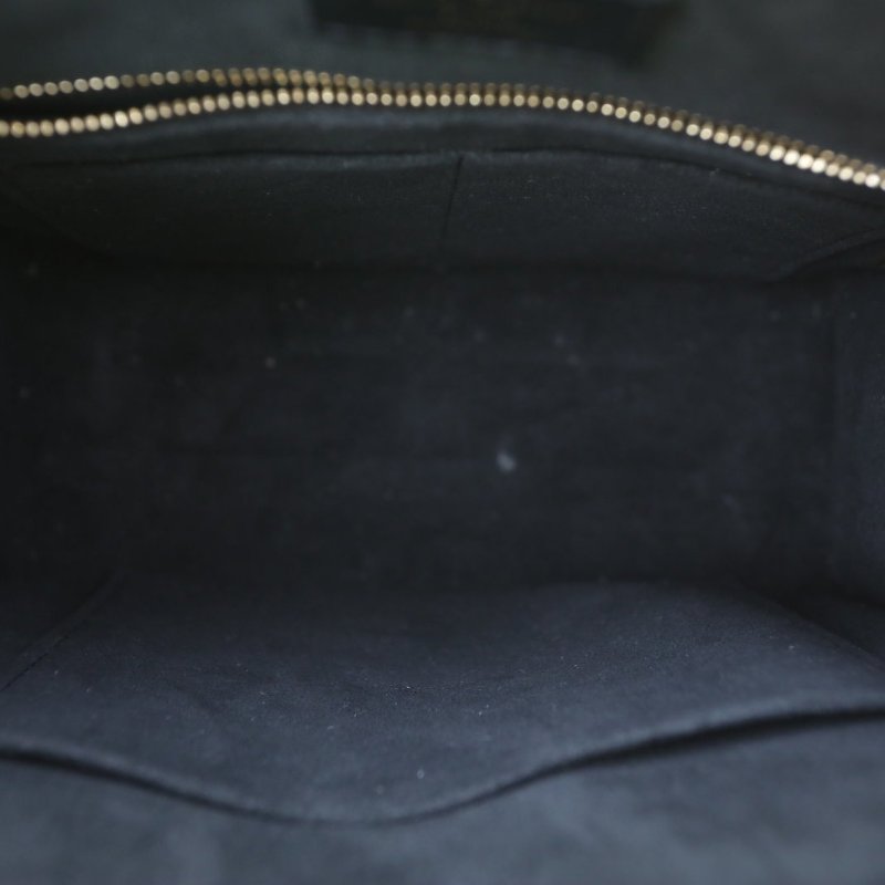 LOUIS VUITTON SACPLAT琴譜包BB21.5黑色EPI水波紋牛皮晶片肩背包-3