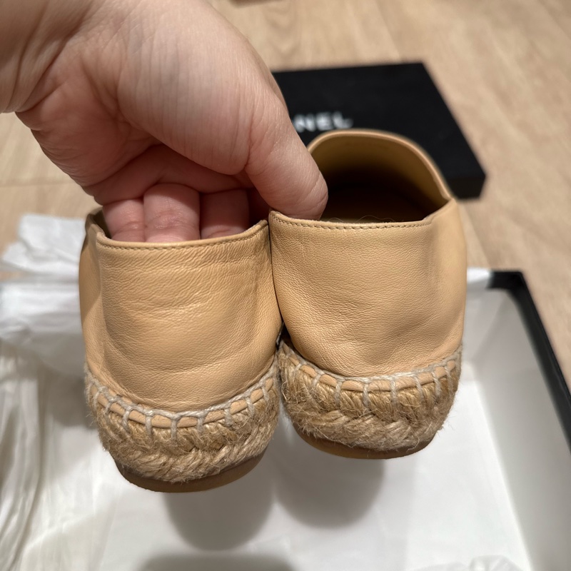 Chanel 草編鞋36號-6