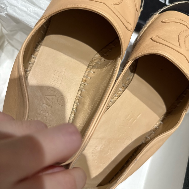 Chanel 草編鞋36號-7