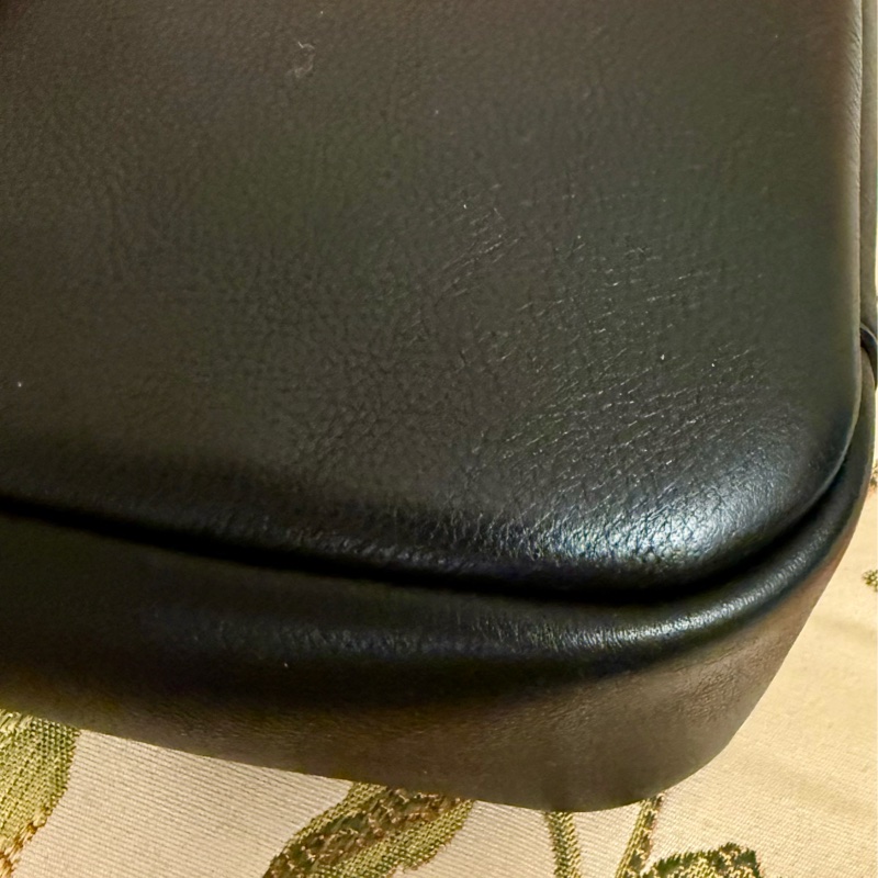 YSL SAINT LAURENT  LE 5 À 7小型粒面皮革柔軟手袋 黑色-9