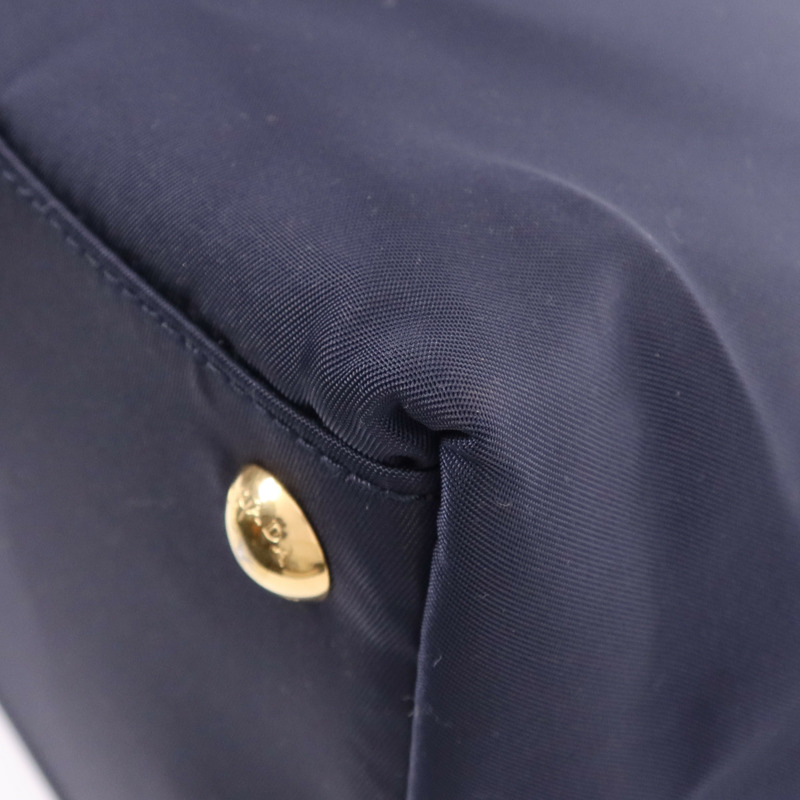 PRADA 尼龍Tessuto金扣手挽肩背兩用袋-6