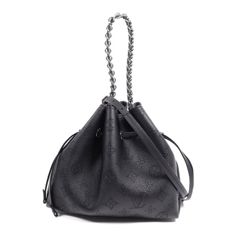 LOUIS VUITTON Mahina Bella銀扣手挽肩背兩用袋
