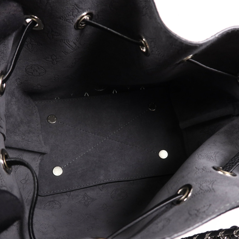 LOUIS VUITTON Mahina Bella銀扣手挽肩背兩用袋-4