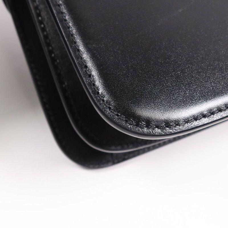 Valentino 牛皮皮革Shoulder Bag銀扣肩背袋-7