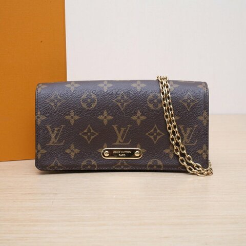 LOUIS VUITTON LILYWOC老花PVC晶片肩背包