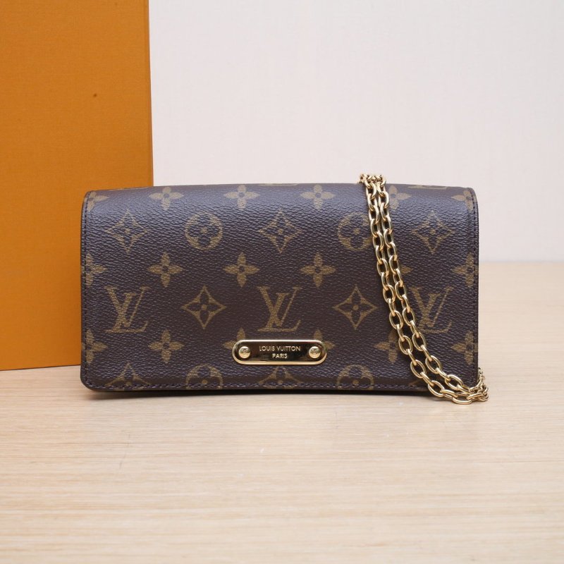 LOUIS VUITTON LILYWOC老花PVC晶片肩背包-0