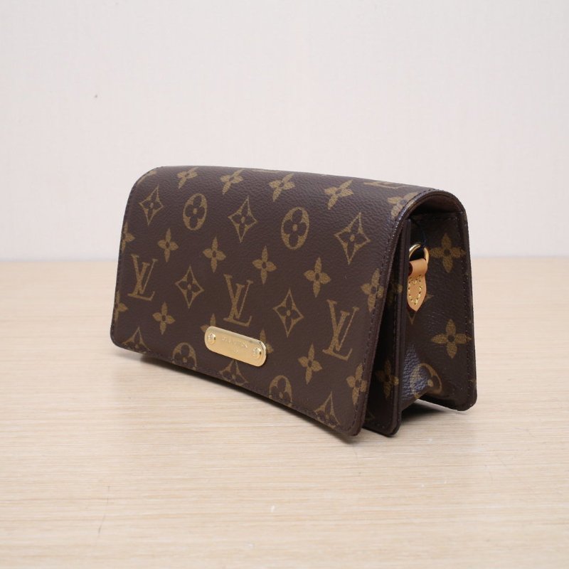 LOUIS VUITTON LILYWOC老花PVC晶片肩背包-4