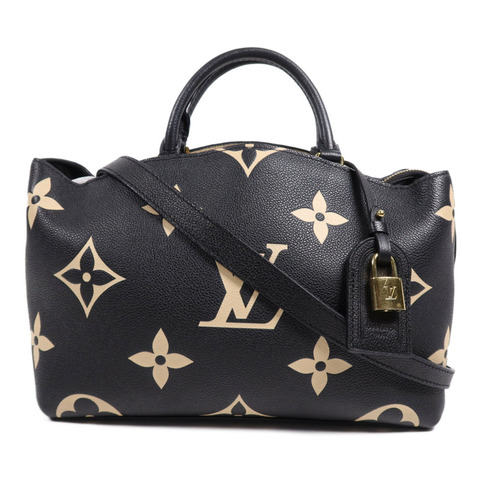 LOUIS VUITTON Monogram/Empreinte Petit Palais金扣手挽肩背兩用袋