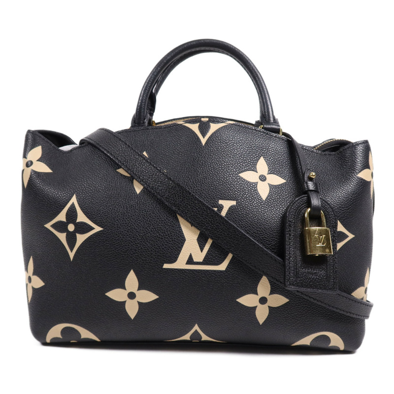 LOUIS VUITTON Monogram/Empreinte Petit Palais金扣手挽肩背兩用袋-0