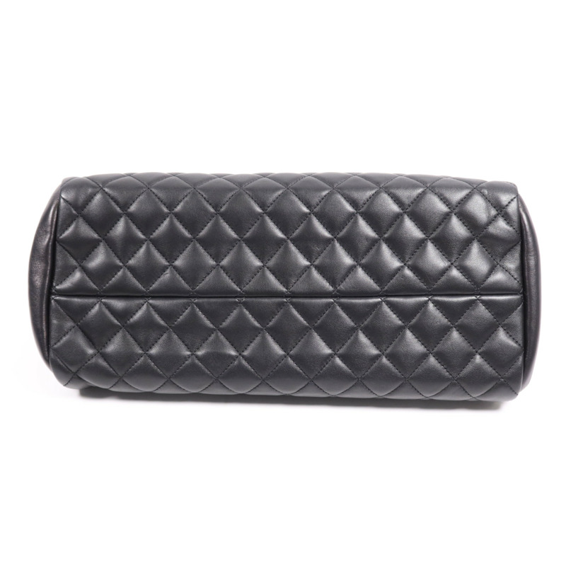 CHANEL 牛皮皮革Chain Shoulder Bag金扣鏈帶肩背袋-3