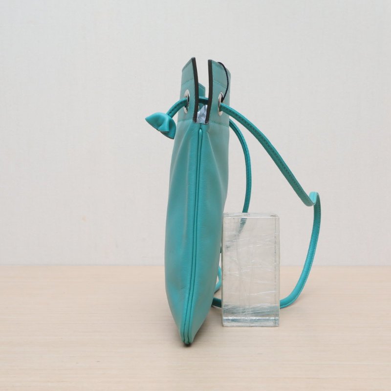 HERMES Aline馬夫包Mini19U1維羅納綠Swift皮D刻銀扣肩背包-4