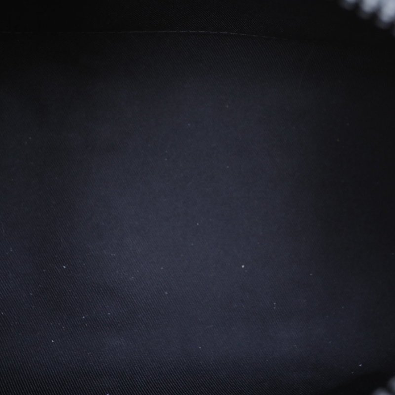 LOUIS VUITTON KEEPALL25黑色牛皮晶片老花壓紋肩背包-3