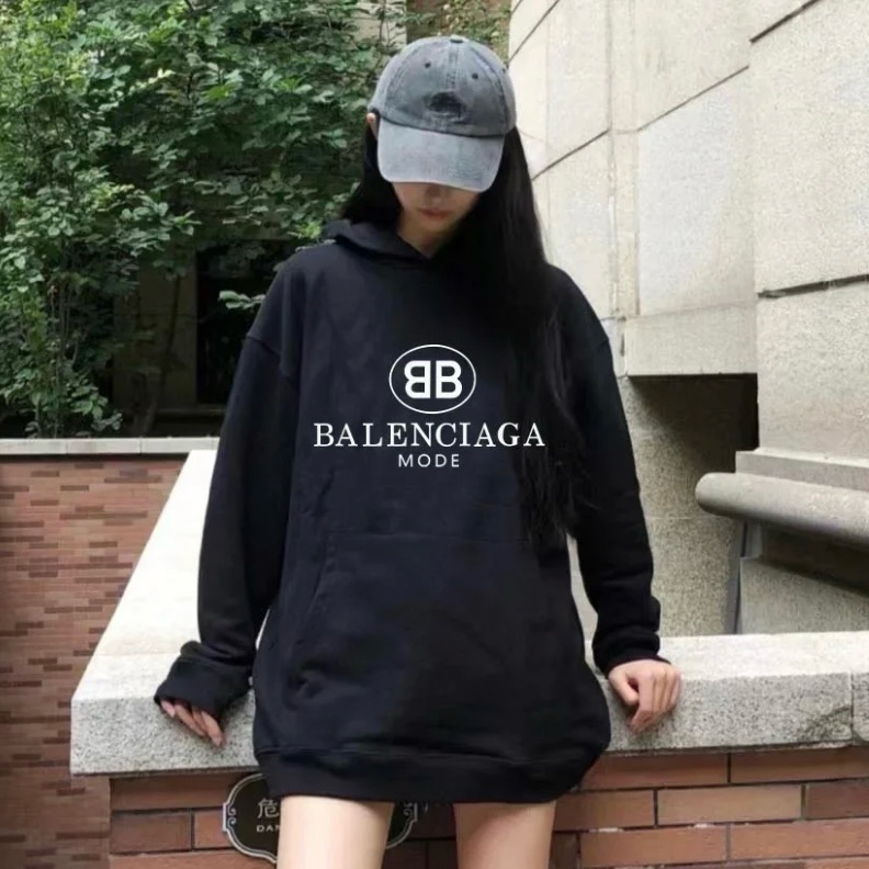 （辣妹必備😎） Balenciaga 巴黎世家 性感露背薄帽T 專櫃53000！-0