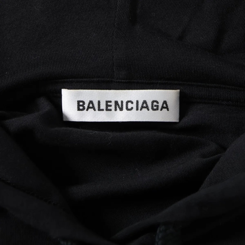 （辣妹必備😎） Balenciaga 巴黎世家 性感露背薄帽T 專櫃53000！-4