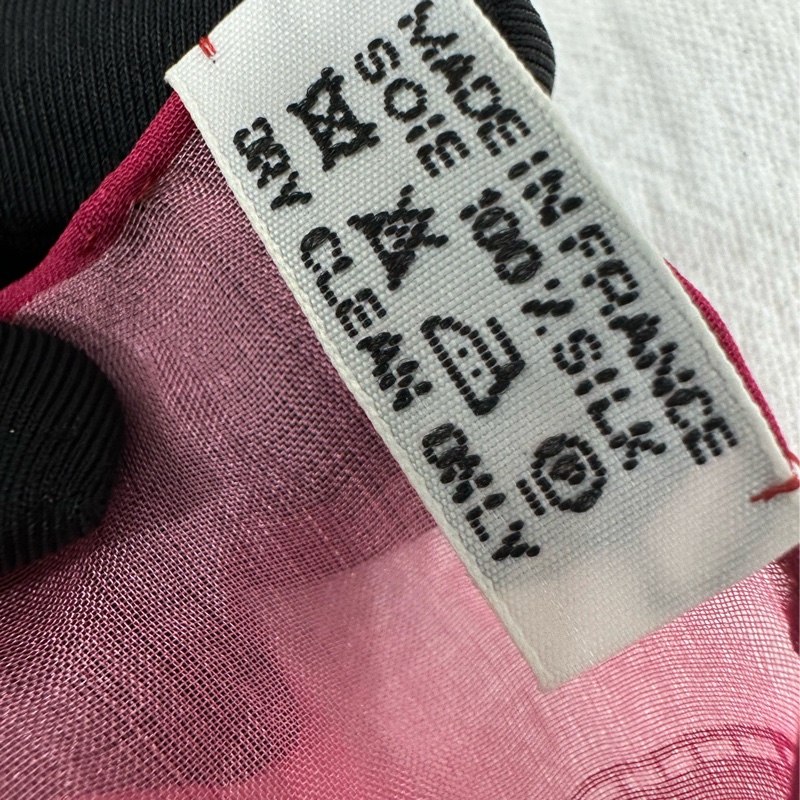 Hermes 愛馬仕真絲長款圍巾絲巾-4