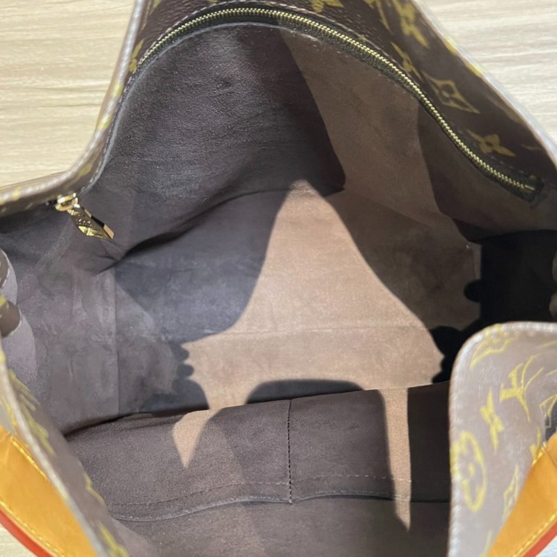 LV 經典老花泫雅hobo手提包肩背包 31*35*13 98新配件塵袋-4