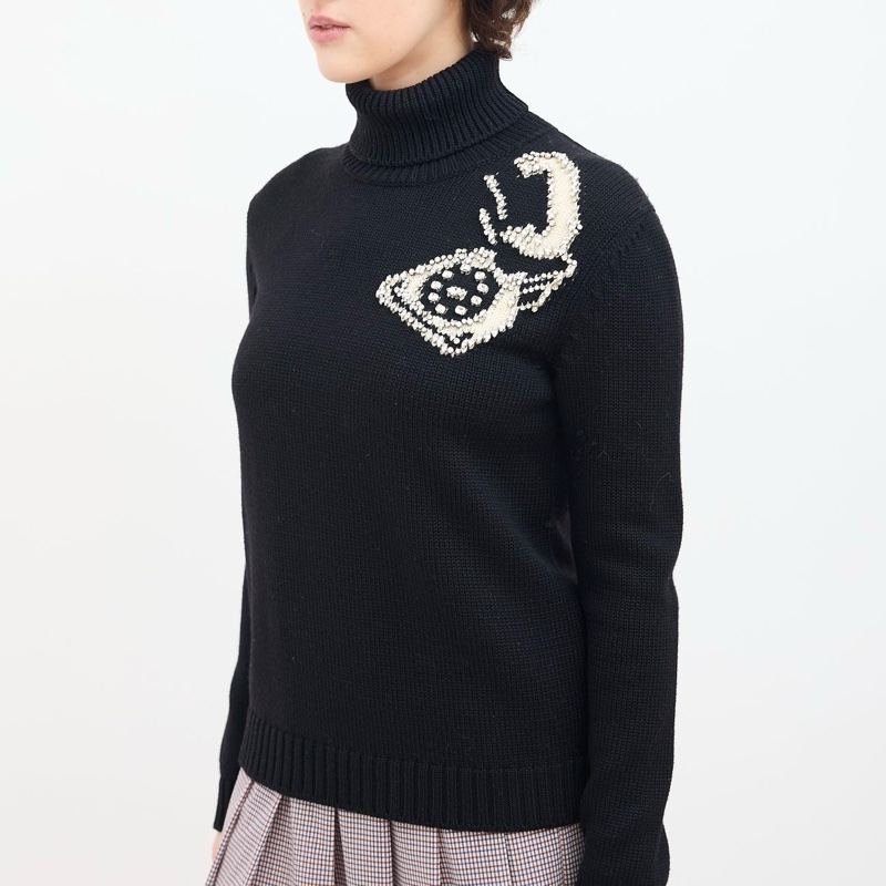 （千金貴婦💖） Miu Miu 潤兒同款 針織毛衣 專櫃73000左右-6