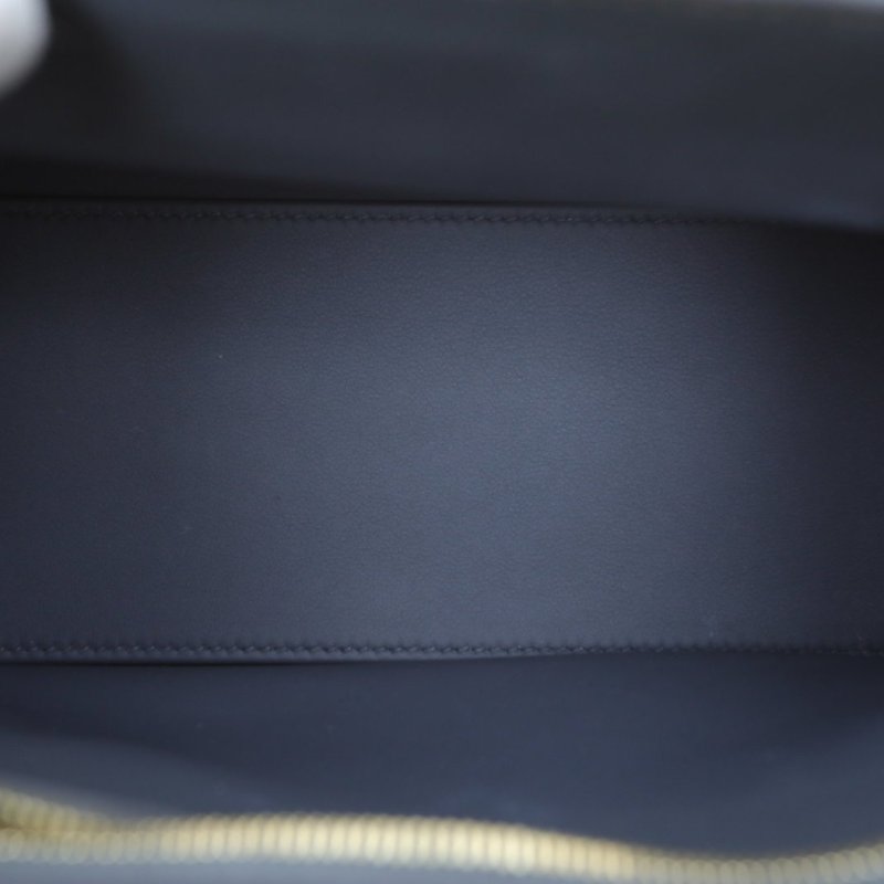 HERMES 2424Mini218Q馬爾法米色拼H0朦朧灰EC皮W刻金扣肩背包-3