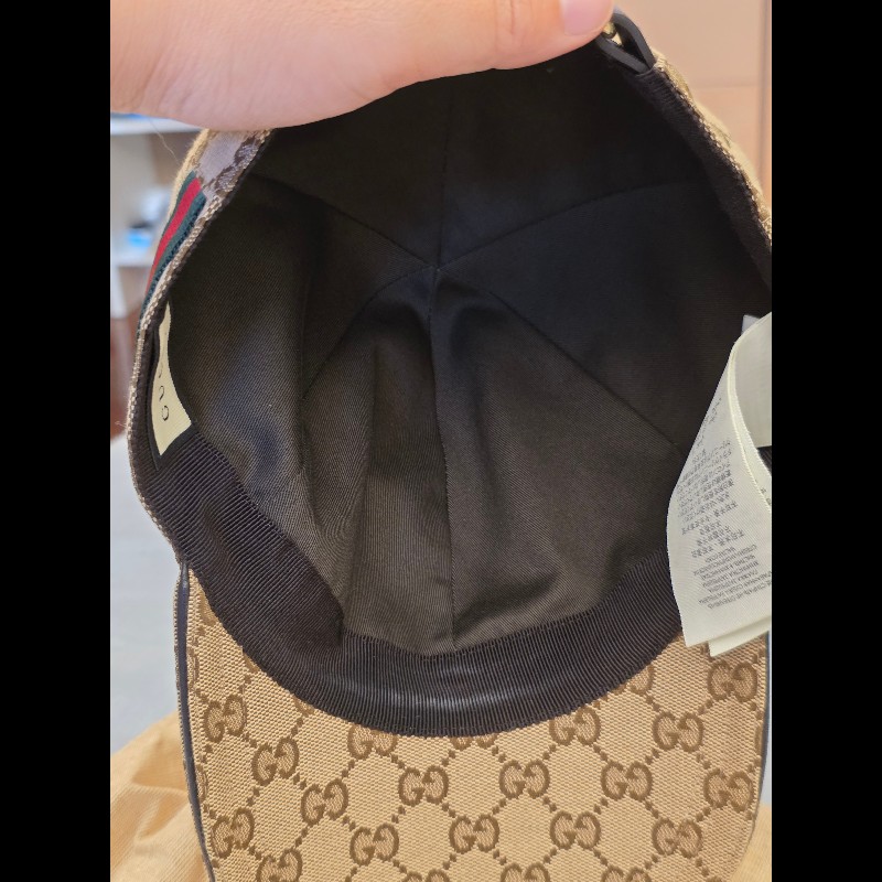 gucci 鴨舌帽 老花款-4