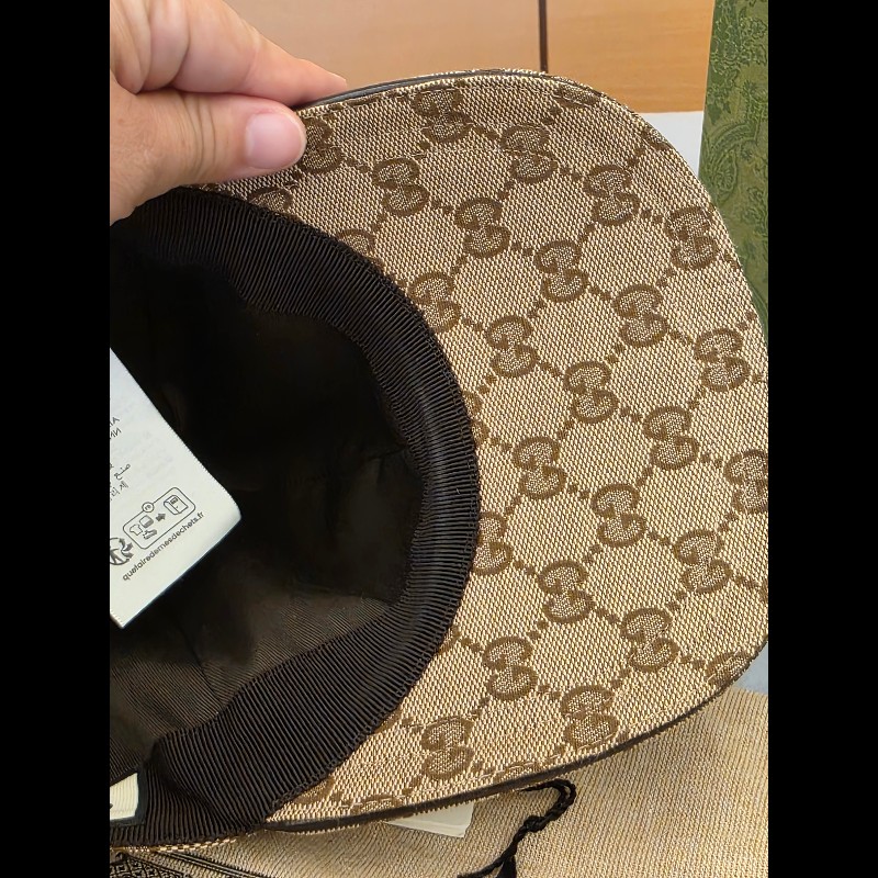 gucci 鴨舌帽 老花款-8