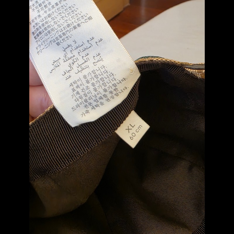 gucci 鴨舌帽 老花款-13