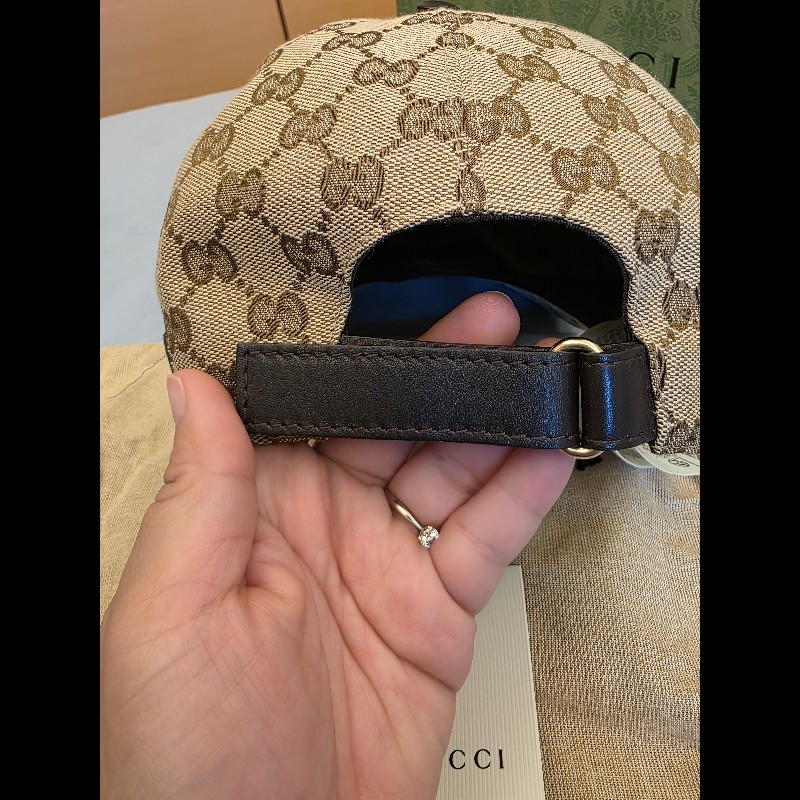 gucci 鴨舌帽 老花款-14