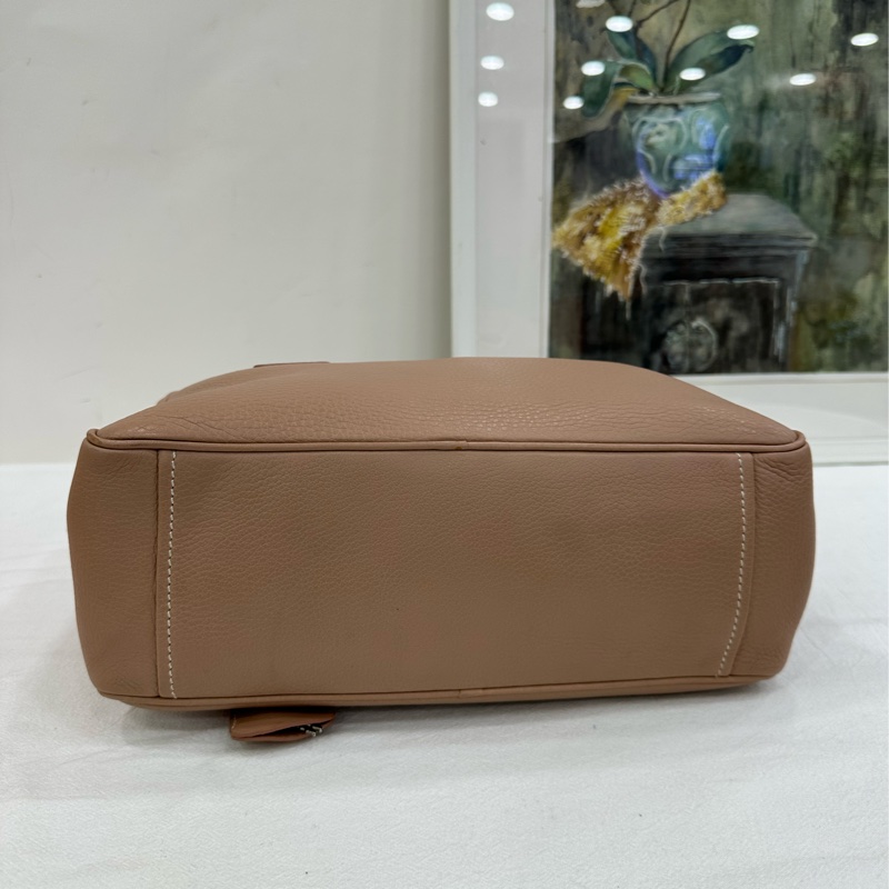 Prada胭脂粉保齡球單肩包-4