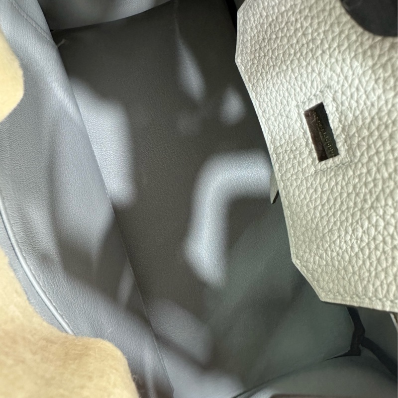 Hermes 愛馬仕 birkin30 冰川藍 togo W 刻 全新 2025.1 購證-8