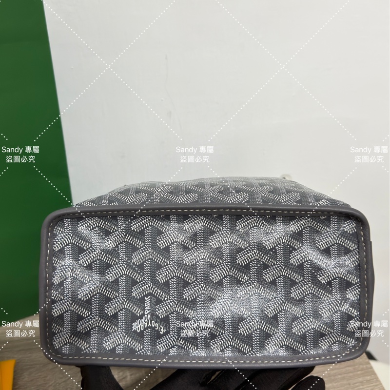 🩶Goyard mini tote 菜籃 灰色 全新全配🩶-5