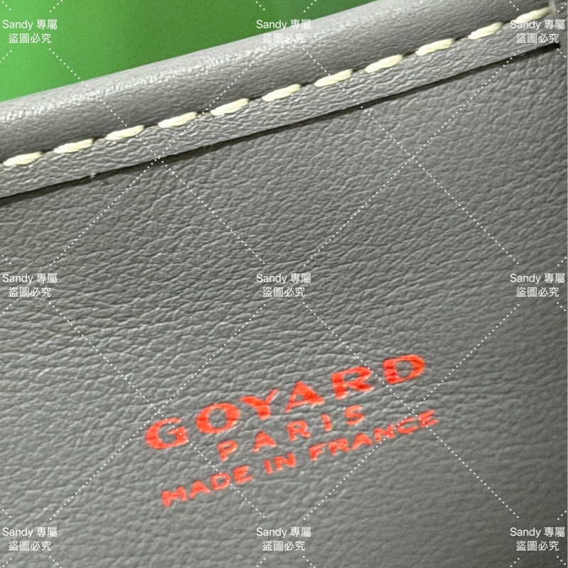 🩶Goyard mini tote 菜籃 灰色 全新全配🩶-33