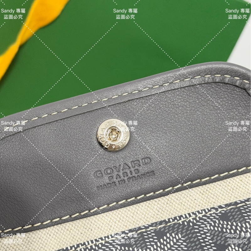 🩶Goyard mini tote 菜籃 灰色 全新全配🩶-36