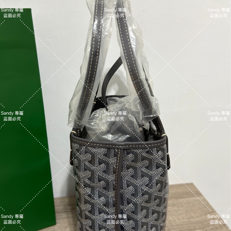 🩶Goyard mini tote 菜籃 灰色 全新全配🩶-40