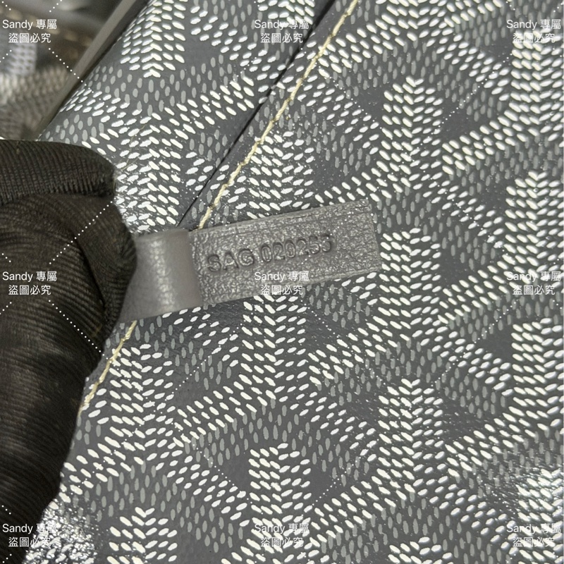 🩶Goyard mini tote 菜籃 灰色 全新全配🩶-46
