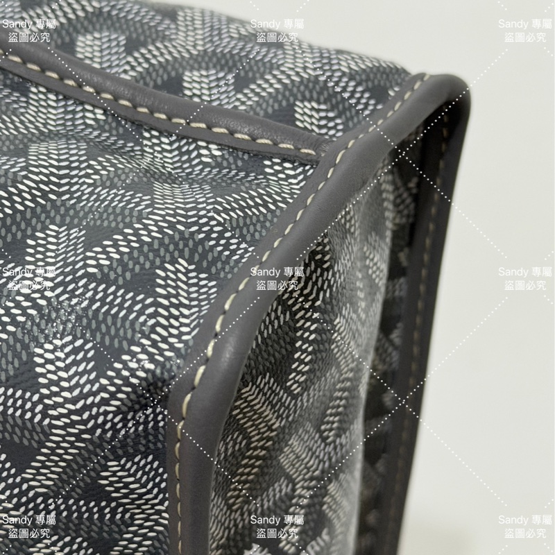 🩶Goyard mini tote 菜籃 灰色 全新全配🩶-48