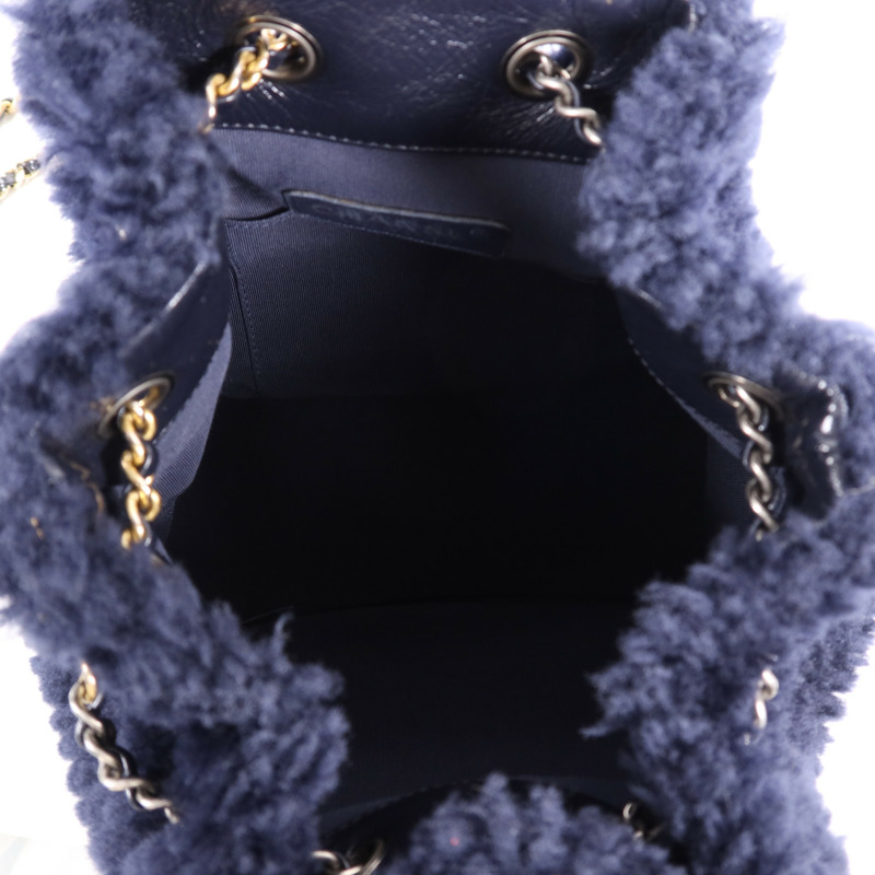 CHANEL 羊毛Gabrielle Backpack背包-10