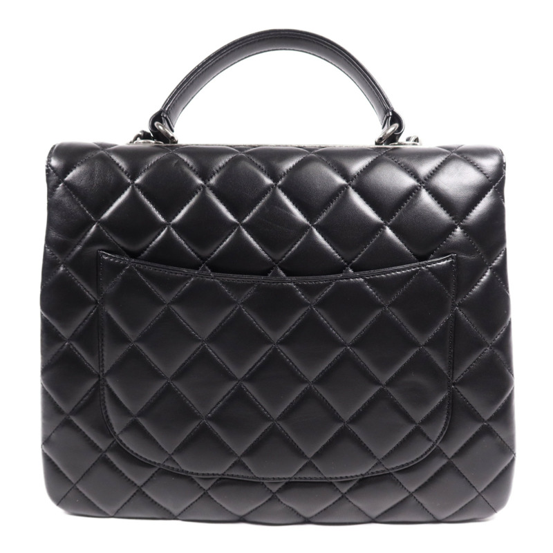 CHANEL 羊皮皮革Trendy cc銀扣鏈帶肩背袋-1