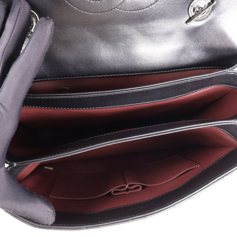 CHANEL 羊皮皮革Trendy cc銀扣鏈帶肩背袋-4