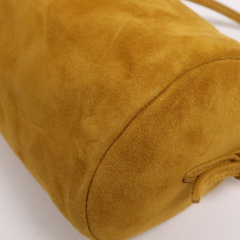 Miu Miu 麂皮皮革Shoulder Pouch金扣肩背袋-4