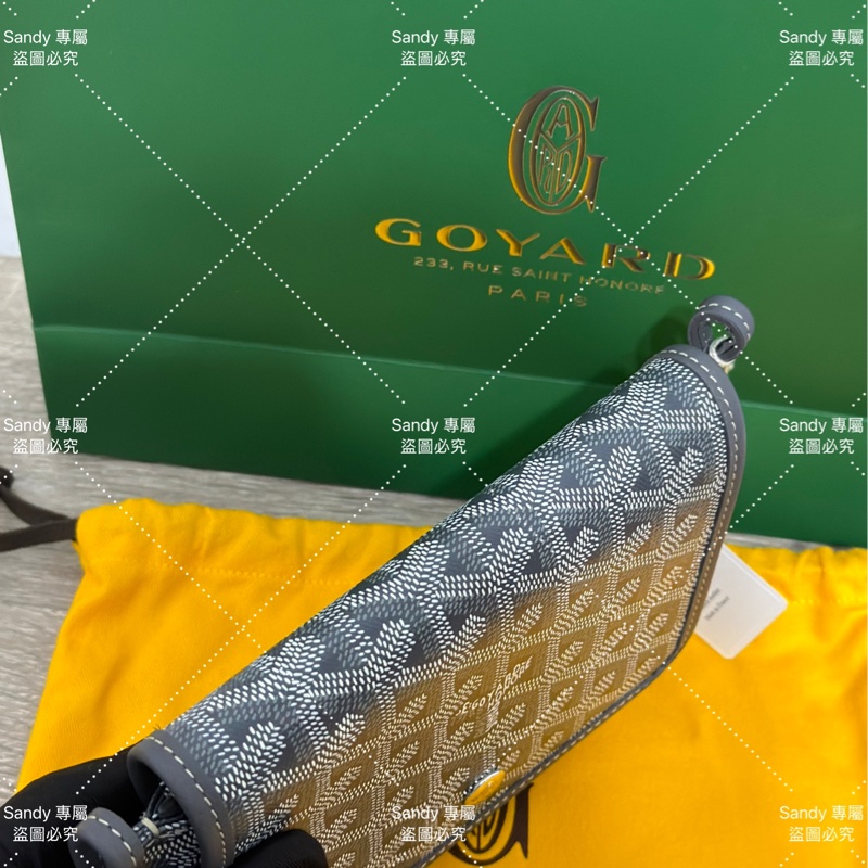 🩶狗牙 信封包 灰色 全新全配🩶-3