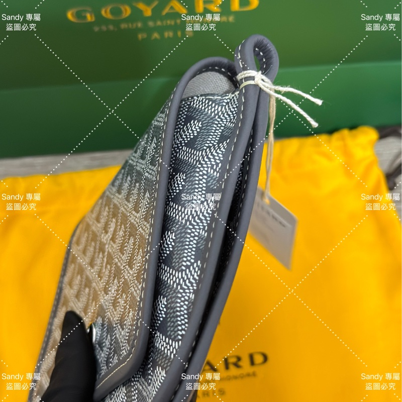 🩶狗牙 信封包 灰色 全新全配🩶-21