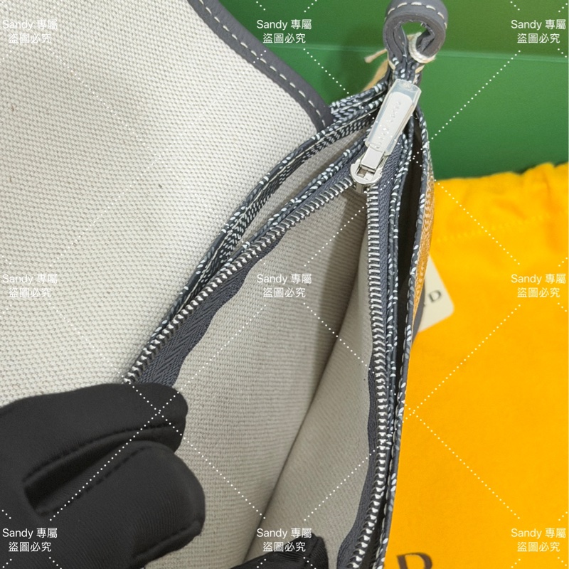 🩶狗牙 信封包 灰色 全新全配🩶-23