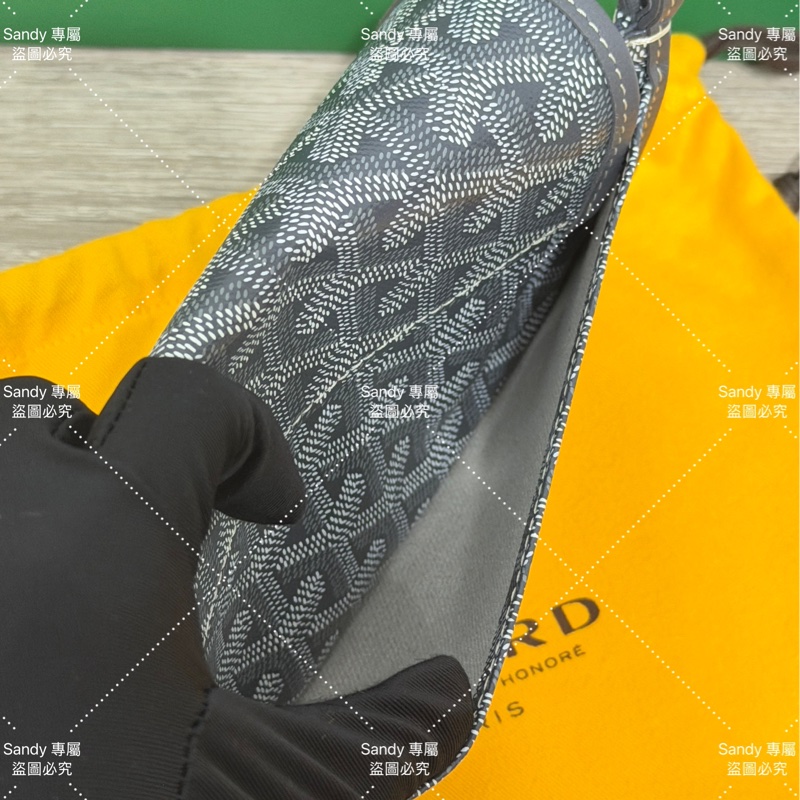 🩶狗牙 信封包 灰色 全新全配🩶-24