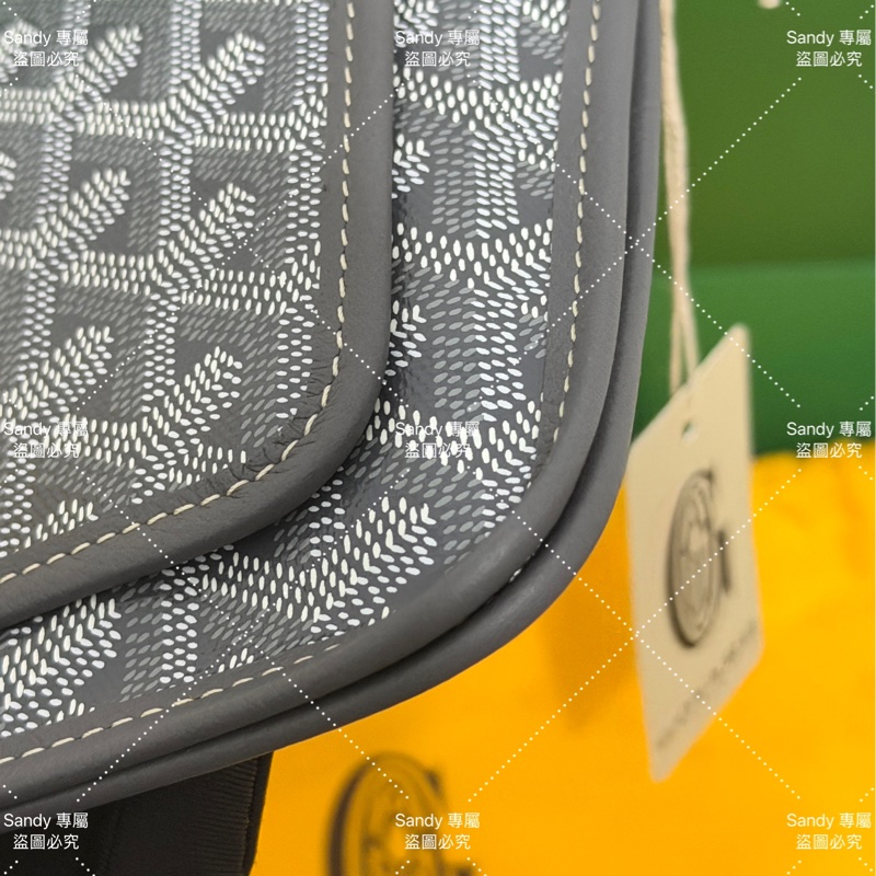 🩶狗牙 信封包 灰色 全新全配🩶-29