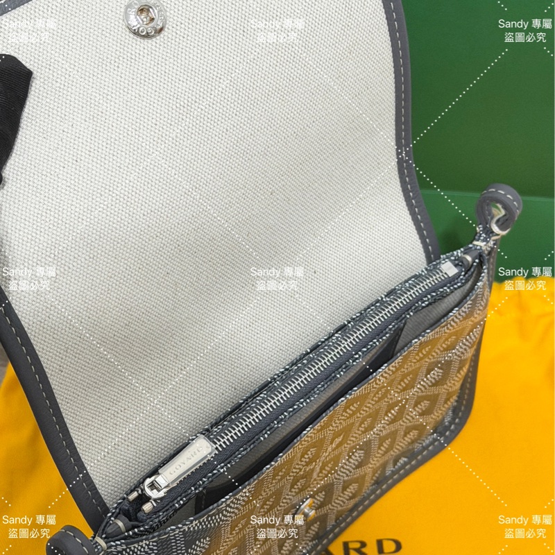 🩶狗牙 信封包 灰色 全新全配🩶-32